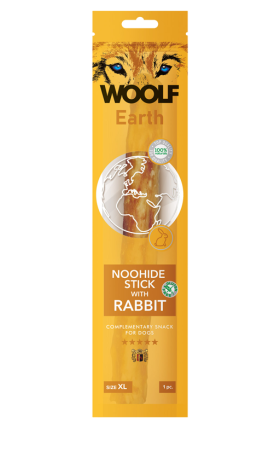 1052 Earth NOOHIDE XL Stick with Rabbit